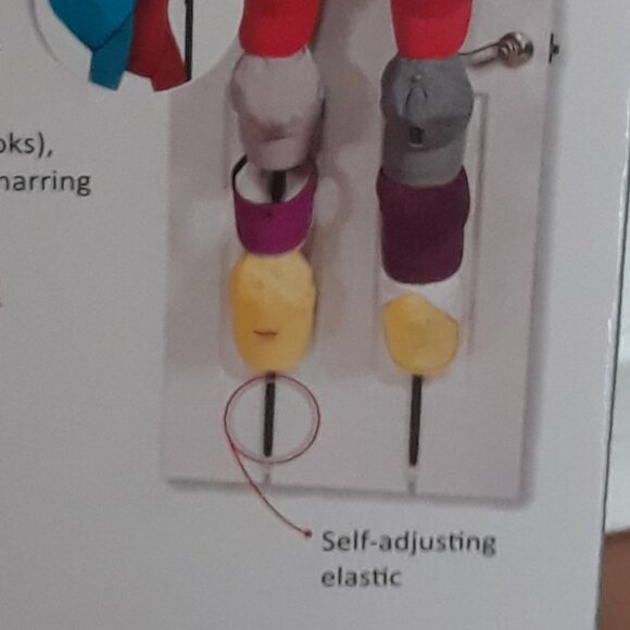 Over Door 'Cap Rack' Organizer New in Box 2 Pack - Picture 2 of 6